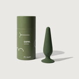 Cone, Small Silicone Plug | Green